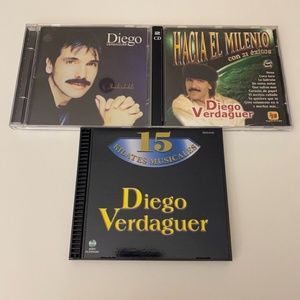 Diego Verdaguer Hacia El Milenio Con 21 Exitos / Inolvidable / 15 Kilates CD